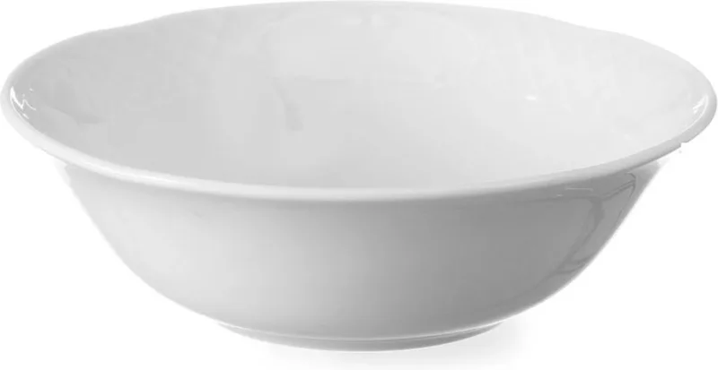 Saladeschaal – Versterkte randen – Hoogwaardig glazuur – 0,25L – porselein från Hendi i Vit – produktbild