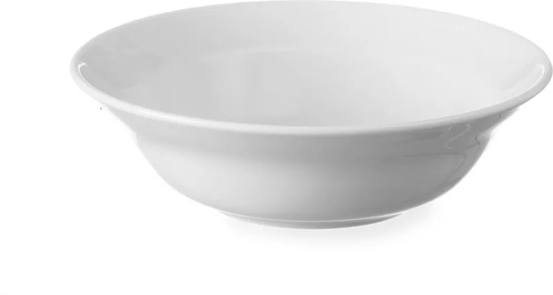 Saladeschaal – Versterkte randen – Hotelporselein – ⌀150 mm de Hendi en Blanc – photo produit