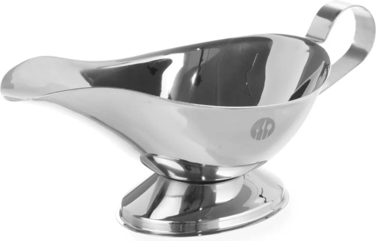 Sauskom – Roestvrij Staal – Op Voet – 0,28L – Vaatwasserbestendig by Hendi in Grey – product photo