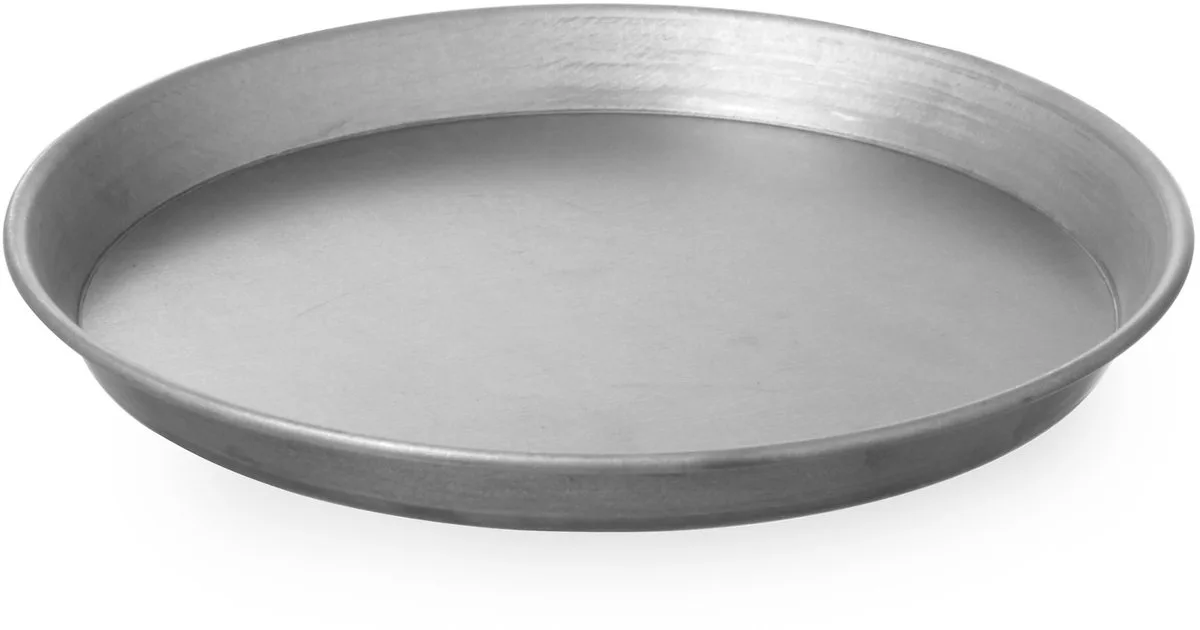Serie - Pizza Bakplaat - 360mm - Koolstofstaal - Aluminium Coating van Hendi in Staal – productfoto
