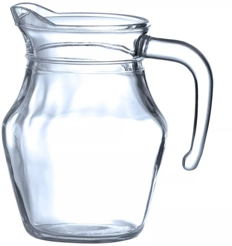 Serveerkan - glas - 0,5 liter - vaatwasmachinebestendig - voor warme en koude dranken by Hendi in Transparent – product photo