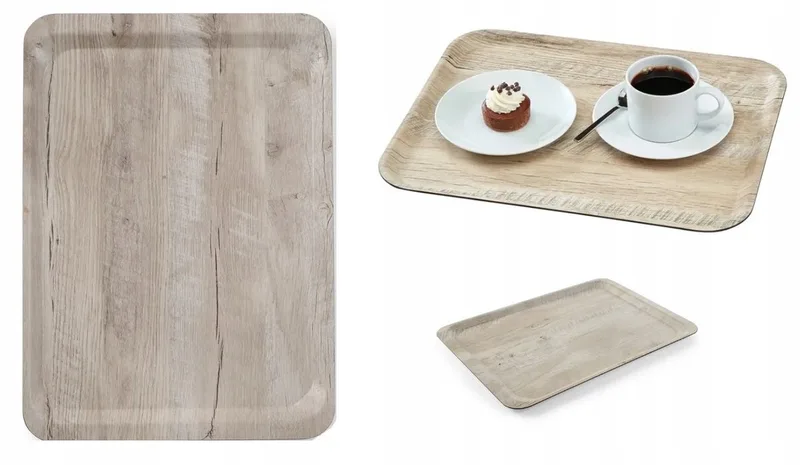 Serveerschaal 330x430mm by Hendi in Licht Eiken – product photo