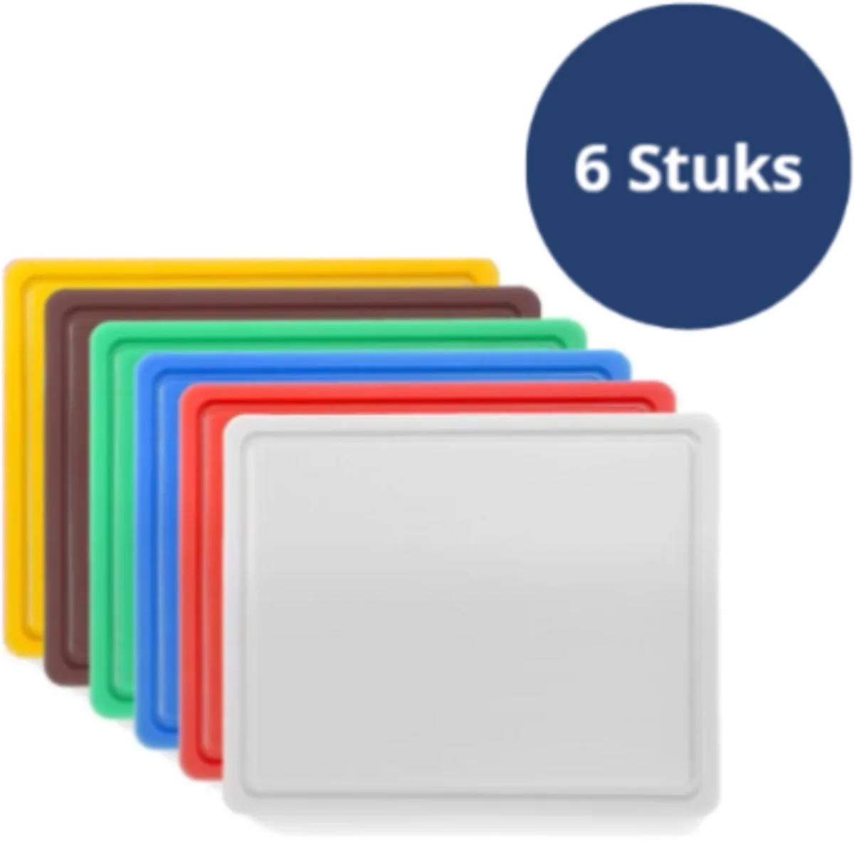Set van 6 Snijplanken van Hendi – productfoto