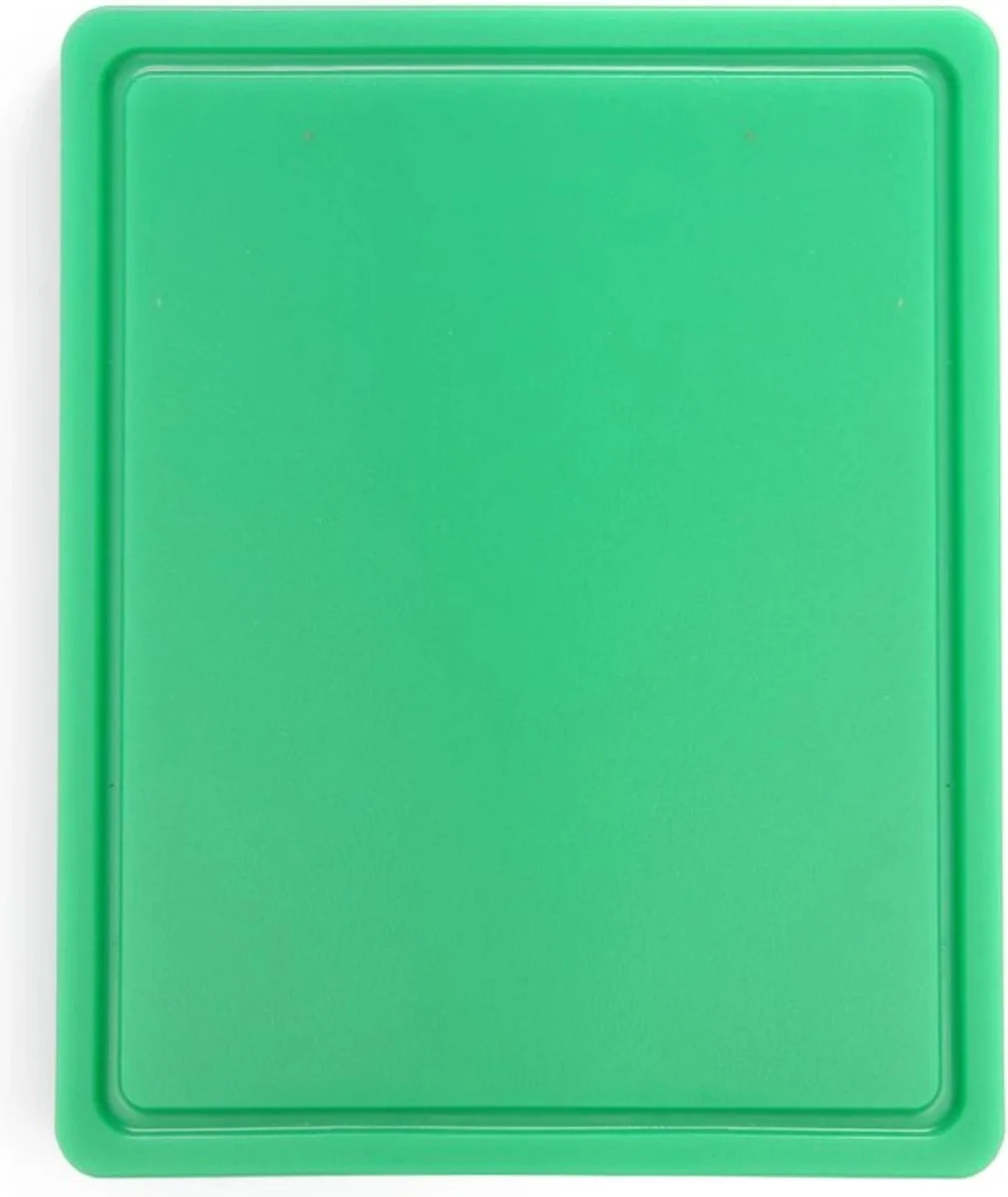 Snijplank HACCP – Gastronorm 1/2 – 325x265 mm – HDPE – Dubbelzijdig van Hendi in Groen – productfoto