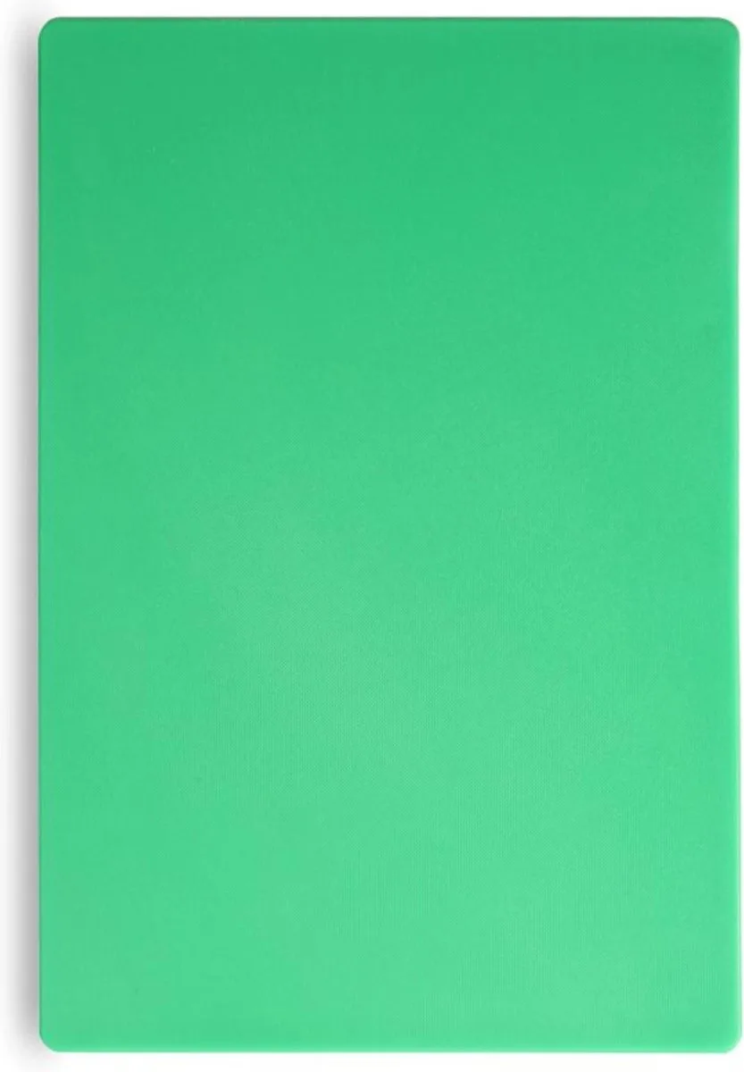 Snijplank – HACCP – HDPE kunststof – 450x300 mm – groen van Hendi in GroenWit – productfoto