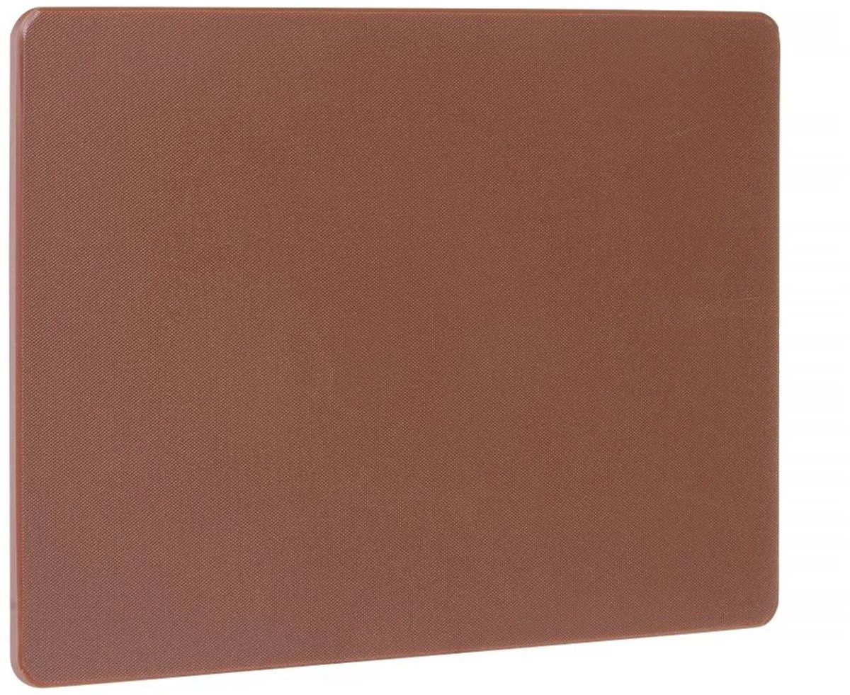 Snijplank - HACCP - LDPE - 450x300 mm - Vaatwasbestendig van Hendi in Bruin – productfoto