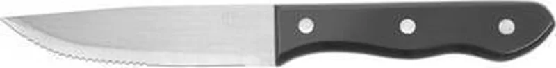 Steakmessen XL – RVS Lemmet – ABS Greep – 250 mm – Set van 6 von Hendi in ZwartWit – Produktfoto