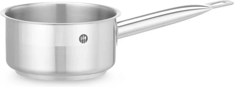 Steelpan – Profi Line – 1,5L – Naadloze inductiebodem – Koelblijvende handgreep – Ø160mm fra Hendi i Grå – produktbillede