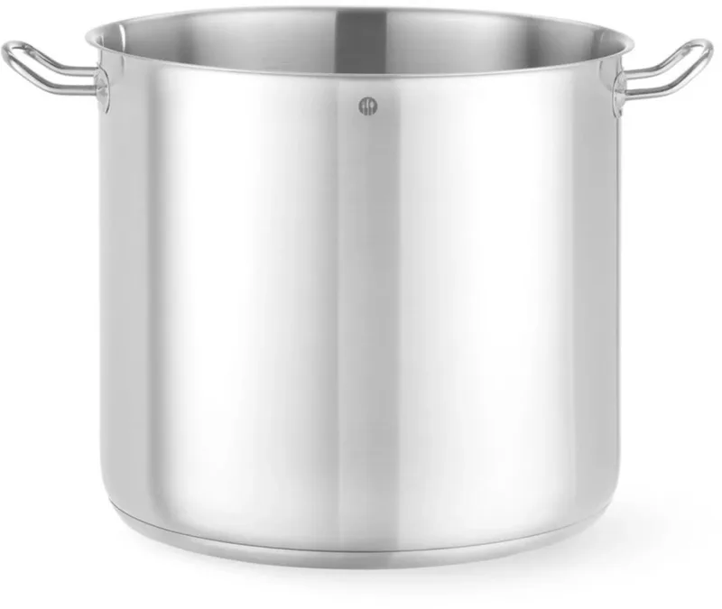 Stoofpan hoog - roestvast staal 18/0 - 32 l - dia 36 x h 32 cm - zonder deksel - zilver von Hendi in Stainless Steel – Produktfoto