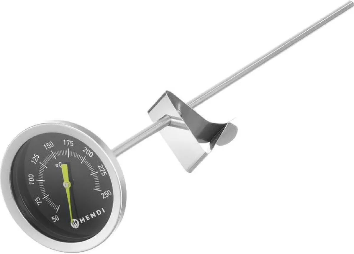 Thermometer – Zilver – Ø 62x(H)330mm von Hendi – Produktfoto
