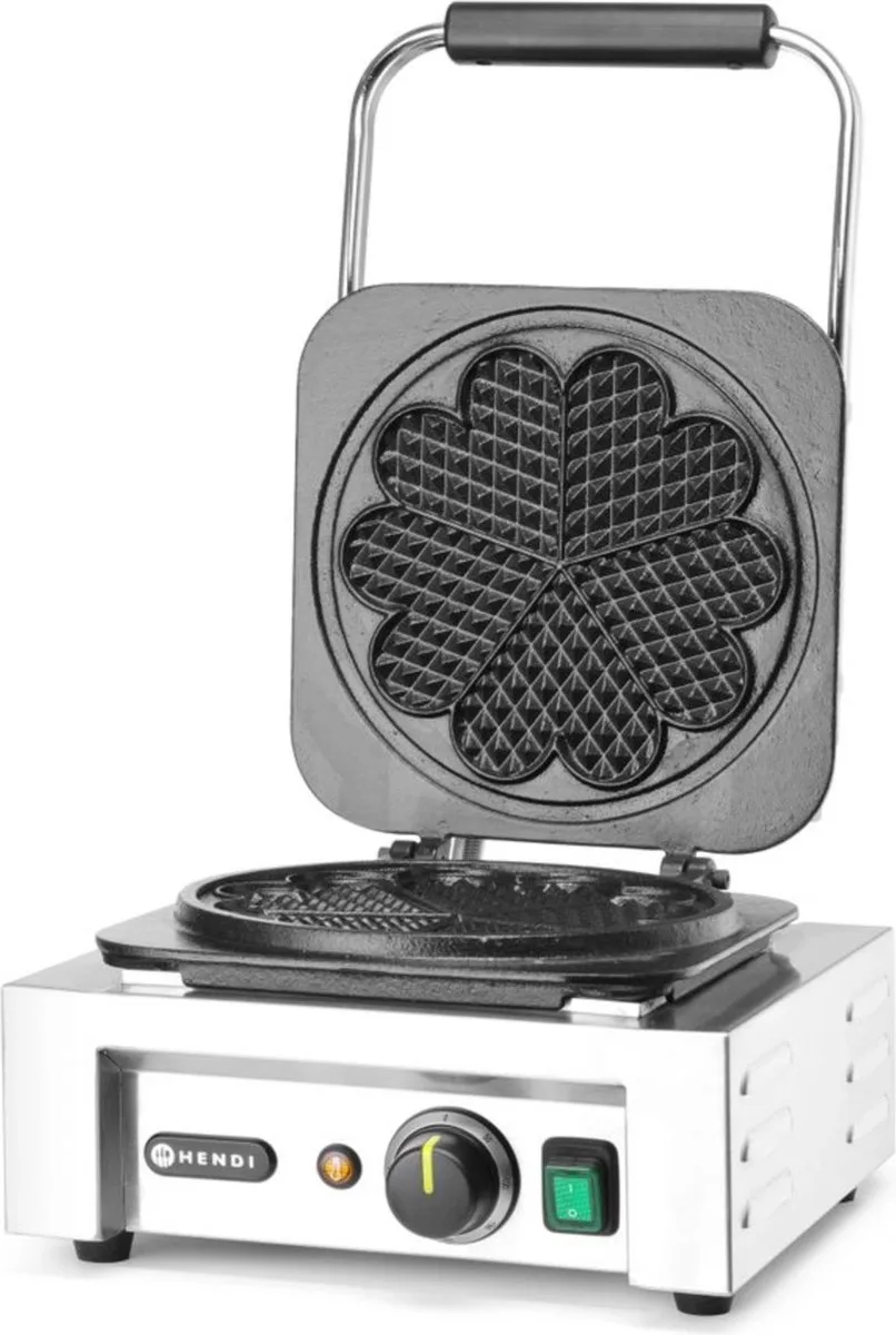 Herzwaffeleisen 230v 2200w von Hendi in Weiß – Produktfoto