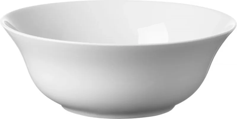 Witte saladeschaal – hotelporselein – versterkte randen – slijtvast – ⌀270 mm von Hendi in Weiß – Produktfoto