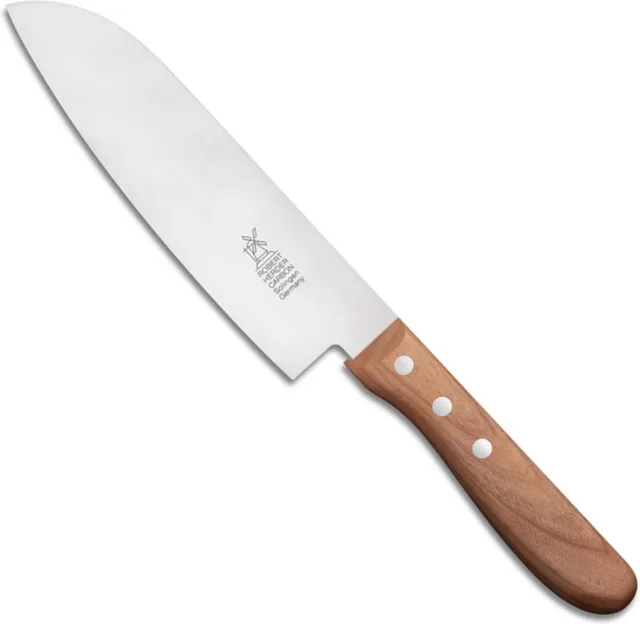 Santoku Koksmes – Carbonstaal – Lemmet 16,5 cm – Heft
