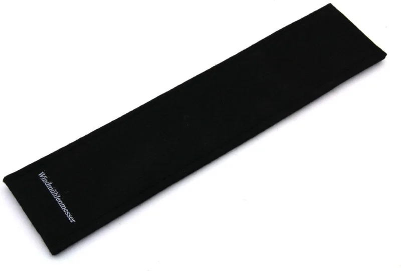 Windmühlenmesser Messer-Etui van Wollen Vilt – 240x55x2 mm von Herder in Schwarz – Produktfoto