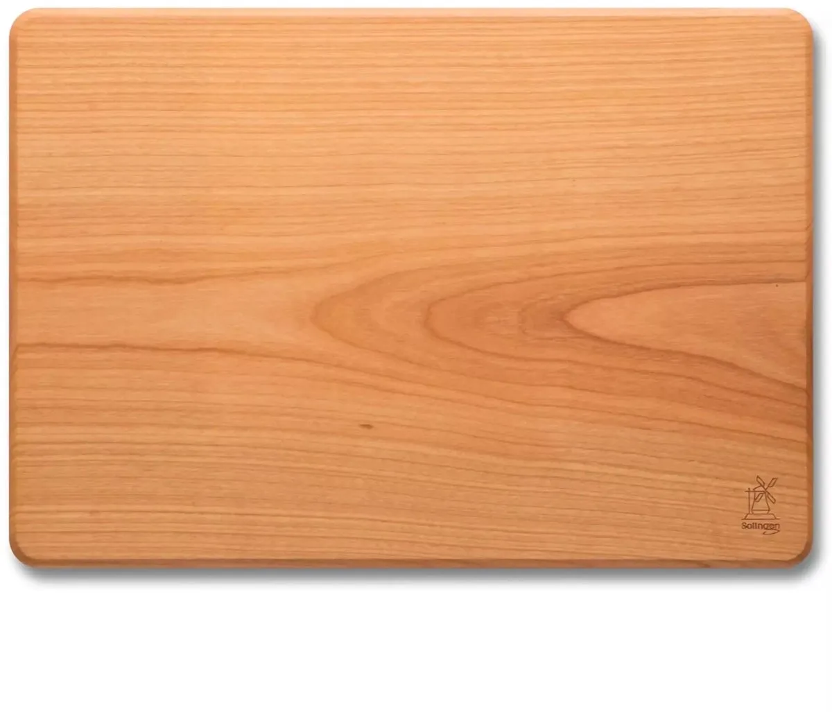 Windmühlenmesser Snijplank – 36x26 cm – Massief – Ideaal voor Grote Maaltijden van Herder in Kersenhout – productfoto