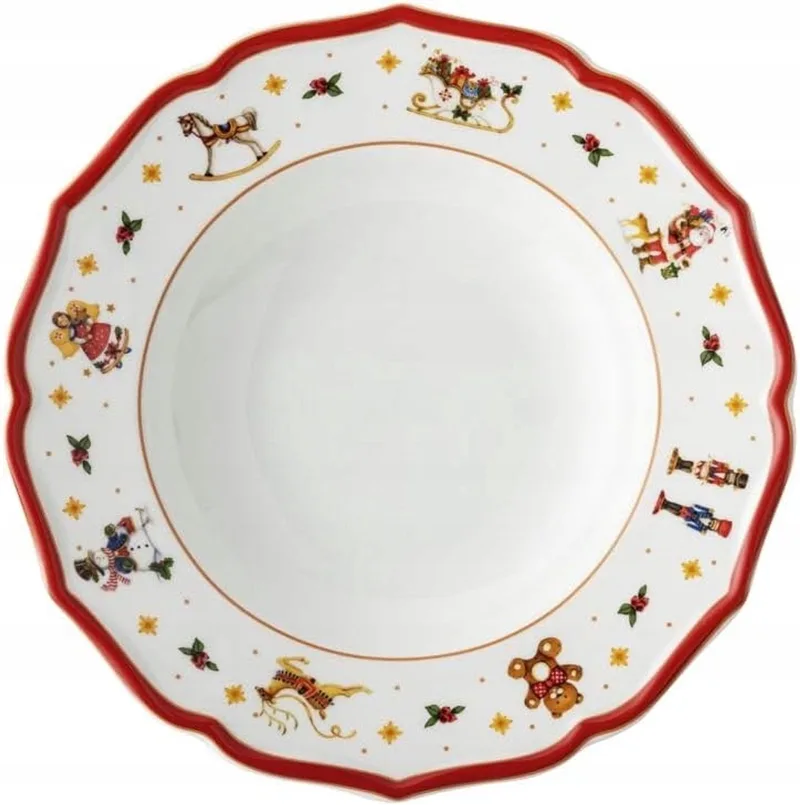 Happy Wintertime Diep Bord 23,6 cm Porselein by Hutschenreuther in Multicolour – product photo