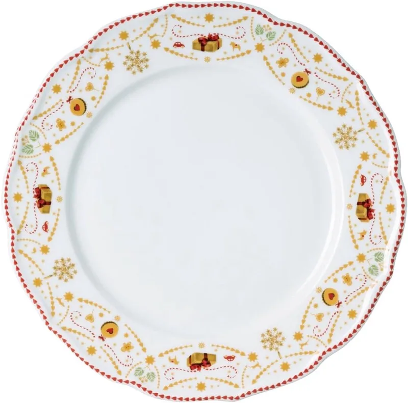 Kerst Liefde Bord Plat 27 cm Porselein by Hutschenreuther in Multicoloured – product photo