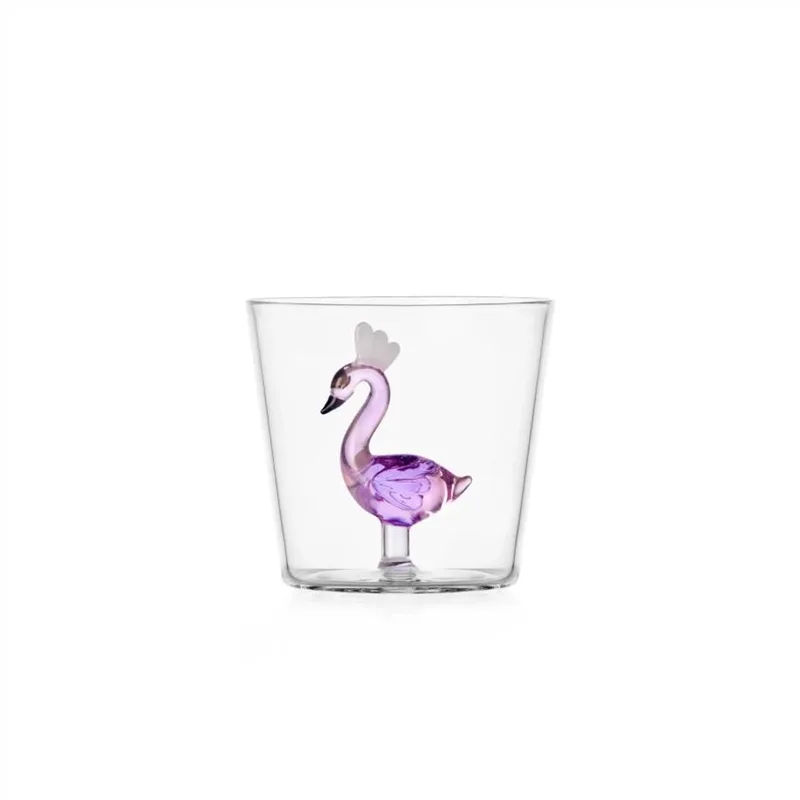 Animal Farm glas flamingo by Ichendorf in Pink – product photo