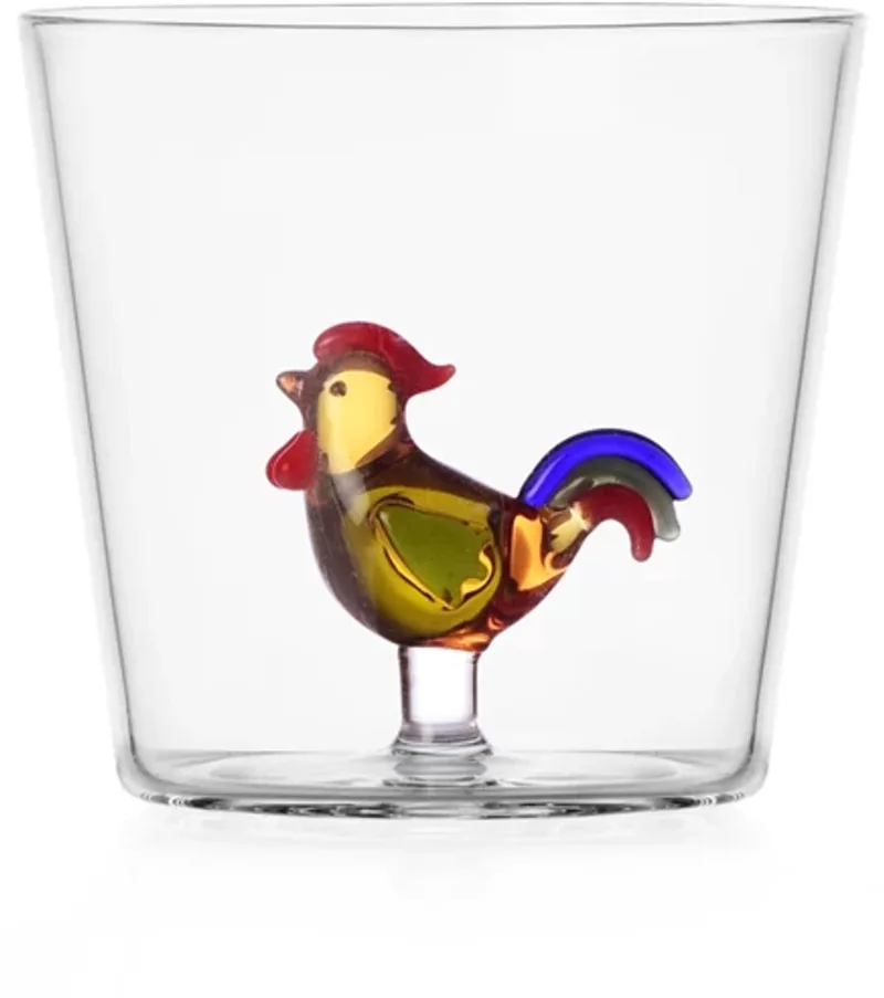 Animal Farm haan van Ichendorf in Glas – productfoto