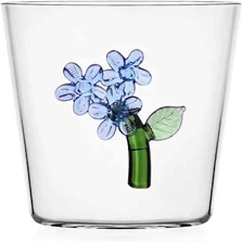 Botanica glas bloem lichtblauw by Ichendorf in Transparent – product photo