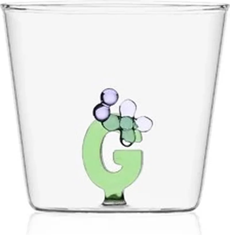 Greenwood Bloom Alphabet glas letter G by Ichendorf in Transparent – product photo