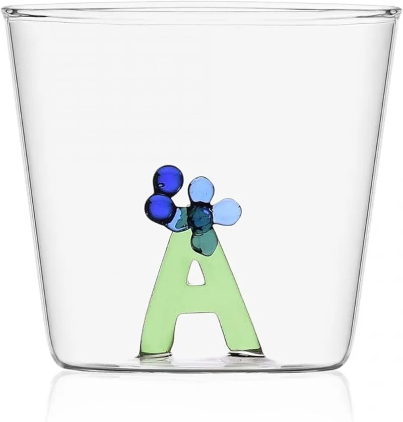 Greenwood Bloom Alphabet letter A de Ichendorf en Glas – photo produit