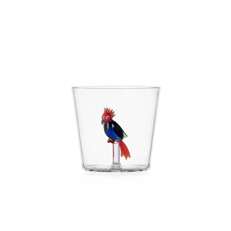 Talking Trees glas kaketoe rood by Ichendorf in Blue – product photo