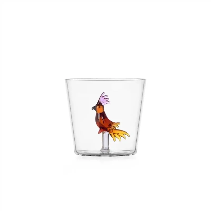 Talking Trees glas tropische vogel amber by Ichendorf in Multicolour – product photo