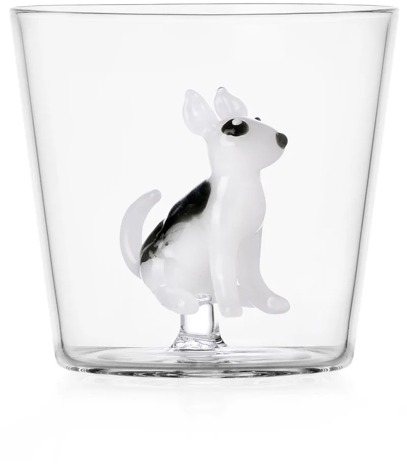 Tumbler Glas Hond - Borosilicaat - Cadeaudoos by Ichendorf in Transparent – product photo
