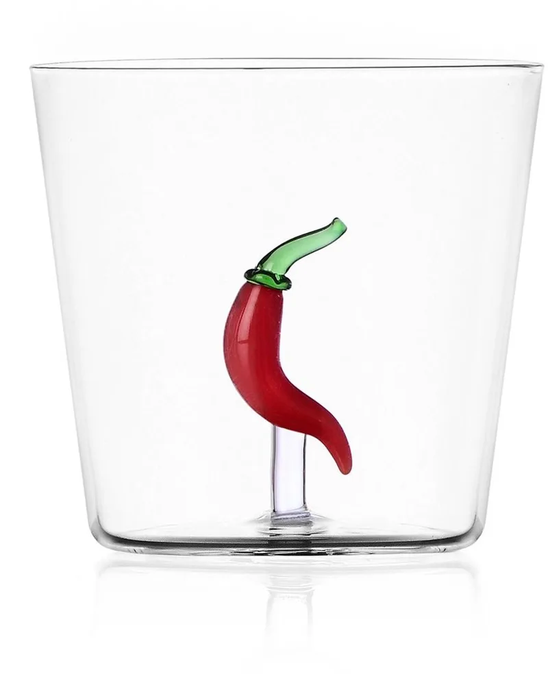 Waterglas Chili Pepper - Waterglazen by Ichendorf in Transparent – product photo