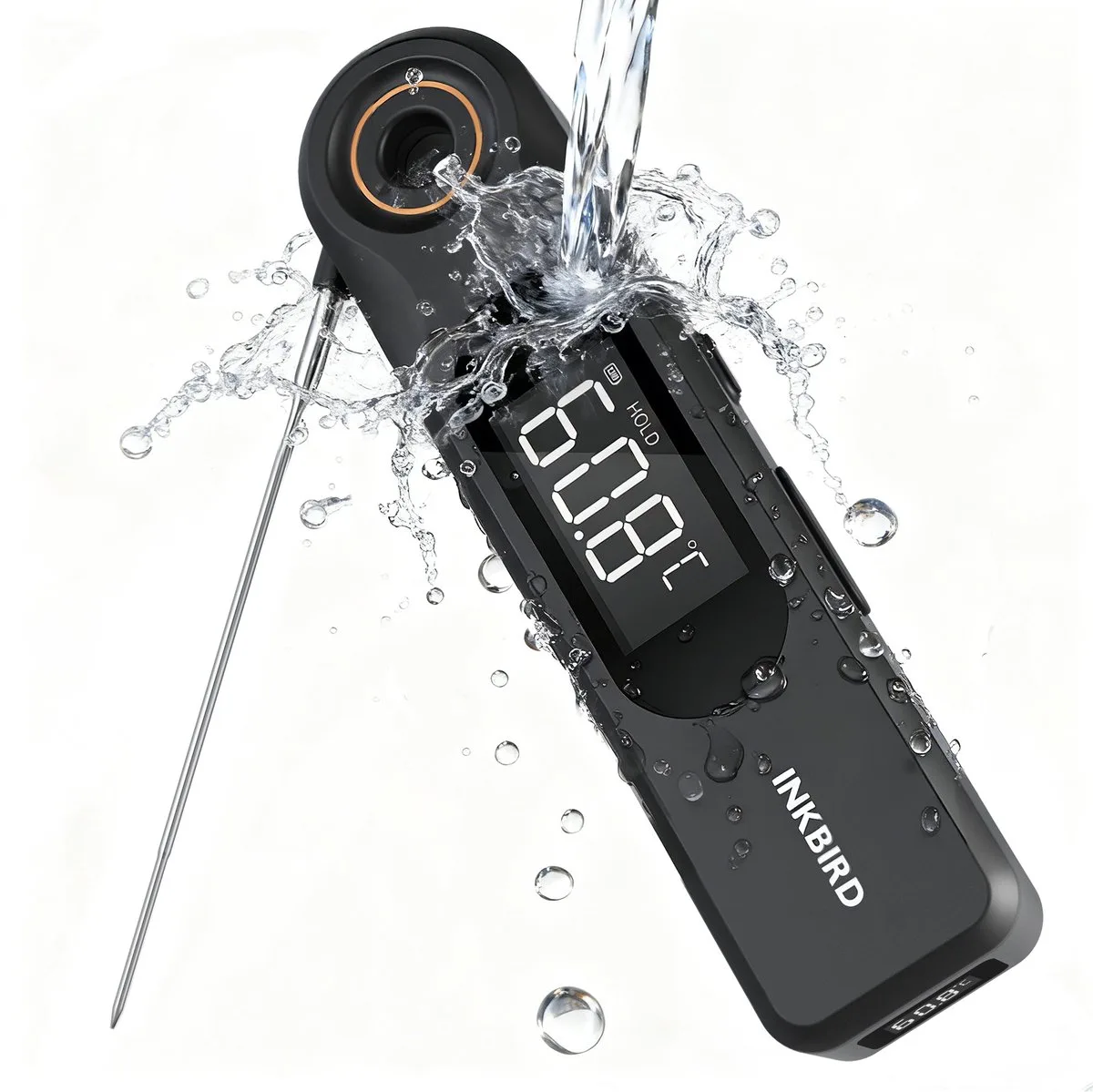 Inkbird 51K Instant Read BBQ Thermometer Dual LCD model 2026 van Inkbird in Iht-51k – productfoto