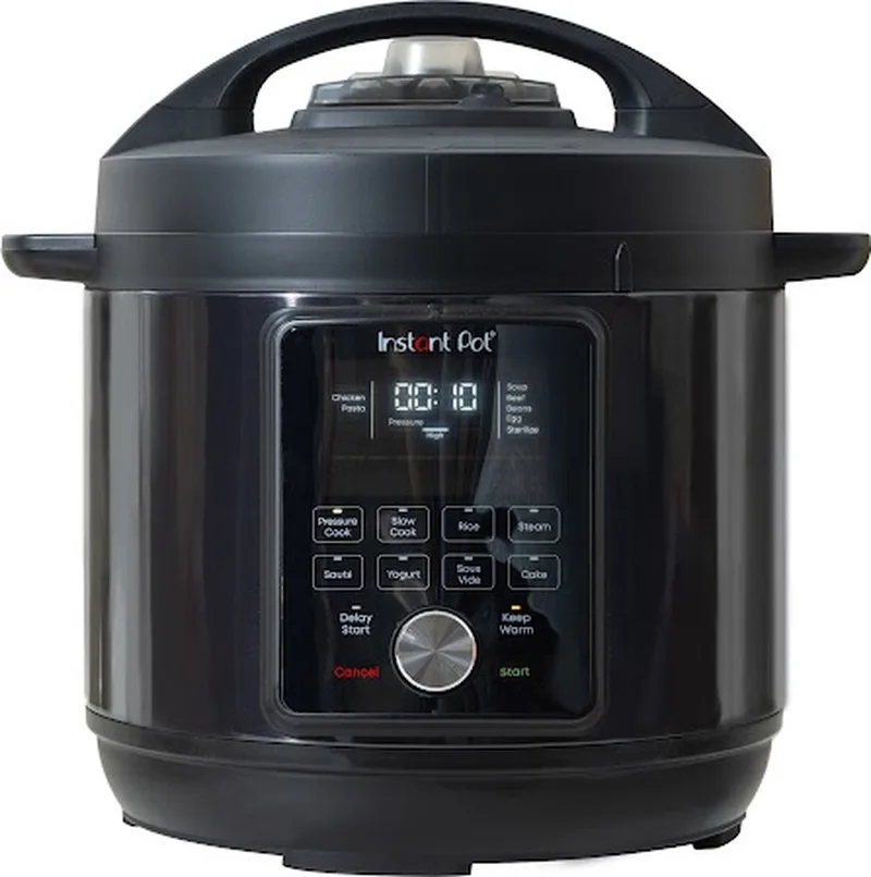 Duo Plus Whisper Quiet 5,7L Multicooker - 9-in-1 Snelkookpan - Slowcooker - Sous-vide - Rijstkoker - Stomer - Stilste Stoomafgifte - Tot 6 Porties von Instant Pot in Zwart WQ 5, 7L – Produktfoto