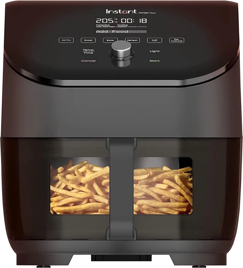 NAMAAK Airfryer - 5.7L - Heteluchtfriteuse - 6 In 1 Smart Programma's - Met Clearcook by Instant Pot in ‎Zwart – product photo