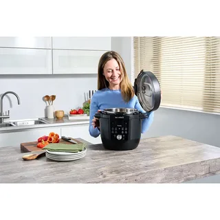 Plus WiFi 5,7L Multicooker - 9-in-1 Snelkookpan - Slowcooker - Sous Vide - Rijstkoker - Steriliseren - App Bediening de Instant Pot en Zwart Plus 5, 7L – photo produit 3 sur 5