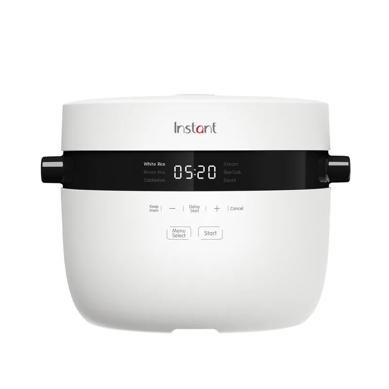 Pot 2,8 L Reiskocher & Dampfgarer, 600 W Multifunktionaler Reis- & Getreidekocher, Weiß von Instant Pot – Produktfoto