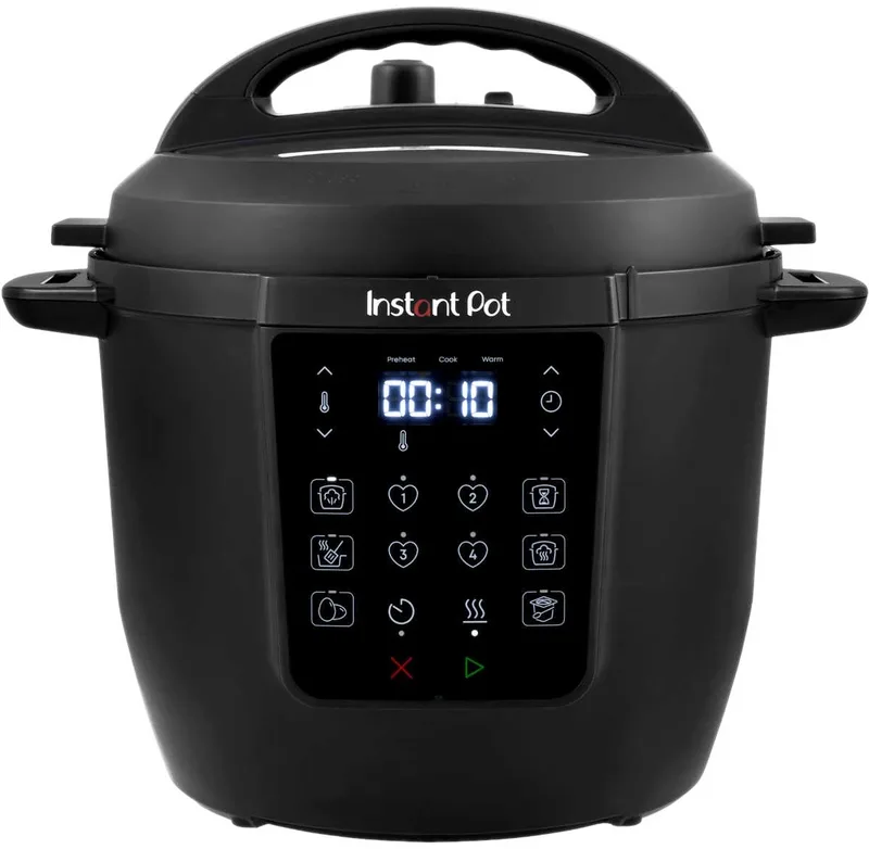 Rio 5,7L Multicooker - 7-in-1 Snelkookpan - Slowcooker - Stomer - Yoghurtmaker - Tot 6 Porties - Verbeterde Stoomafgifte fra Instant Pot i Zwart 5, 7L – produktbillede