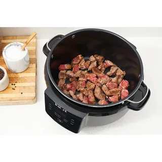Superior 7,2L Slow Cooker - 4-in-1 Slowcooker - Sauteren - Stomen - Warmhouden - Tot 10 Porties - One-Pot Koken von Instant Pot in Instant Pot Superior Slow Cooker 7, 2L – Produktfoto 5 von 5