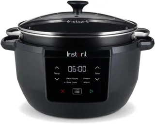 Superior 7,2L Slow Cooker - 4-in-1 Slowcooker - Sauteren - Stomen - Warmhouden - Tot 10 Porties - One-Pot Koken von Instant Pot in Instant Pot Superior Slow Cooker 7, 2L – Produktfoto 1 von 5