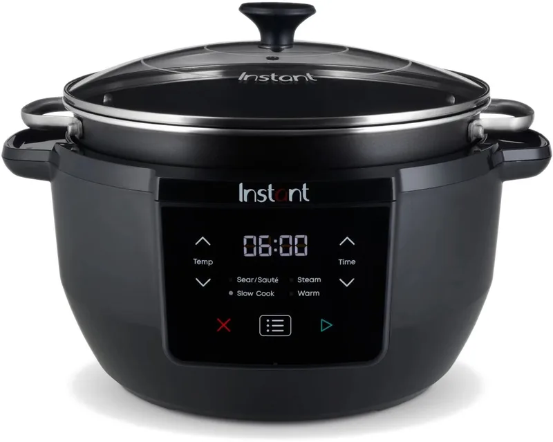 Superior 7,2L Slow Cooker - 4-in-1 Slowcooker - Sauteren - Stomen - Warmhouden - Tot 10 Porties - One-Pot Koken von Instant Pot in Instant Pot Superior Slow Cooker 7, 2L – Produktfoto 1 von 5
