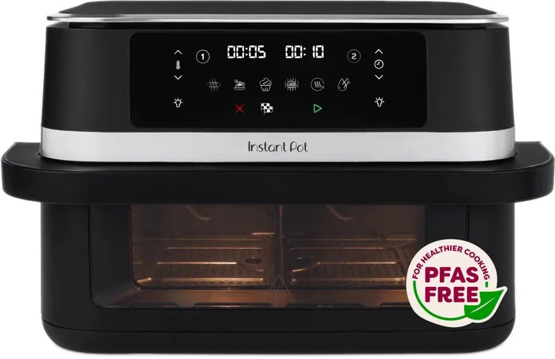 Vortex Versazone 12L Air Fryer van Instant Pot in Zwart – productfoto