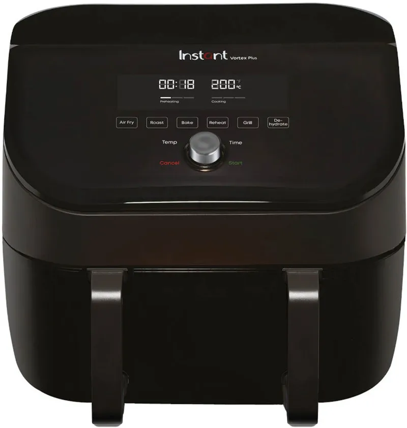 Vortex Versazone 8-in-1 Airfryer 8.5L - 1700W - Airfryen, bakken, roosteren, grillen, opwarmen, dehydrateren met slimme Sync Cook & Sync Finish by Instant Pot in Black – product photo