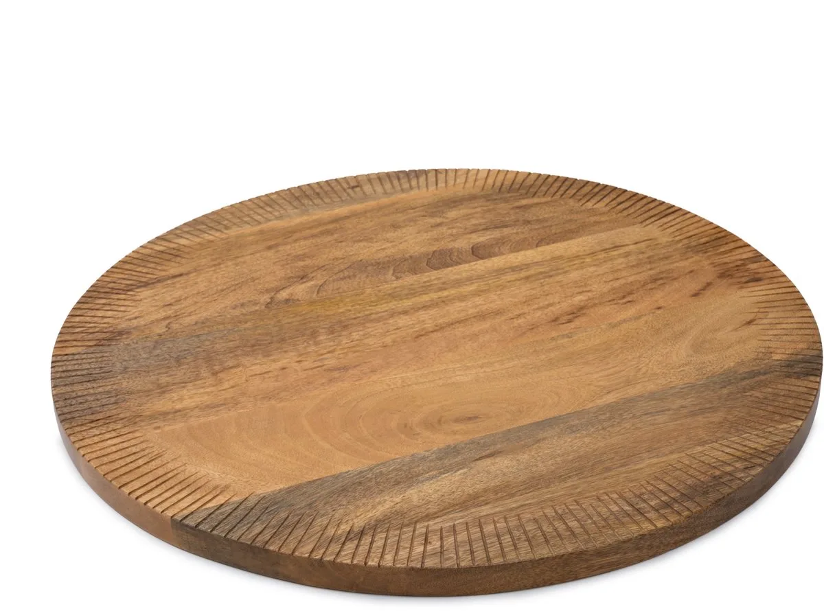 All-Rounder Board Serveerplank, Snijplank, Mangohout, 48 cm van Jamie Oliver in Bruin – productfoto