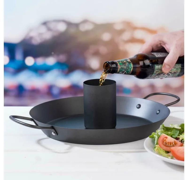 Barbecue Kip Grill - 30cm Beer Can chicken (43cm met handvaten) by Jamie Oliver in Grey – product photo 5 of 5