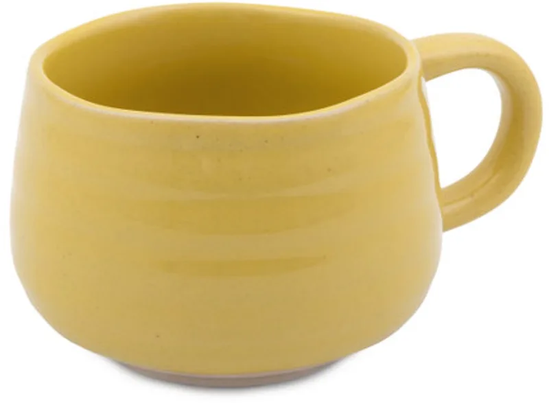 Cosy Cuppa Mok, Beker, Keramiek, 375 ml by Jamie Oliver in Yellow – product photo