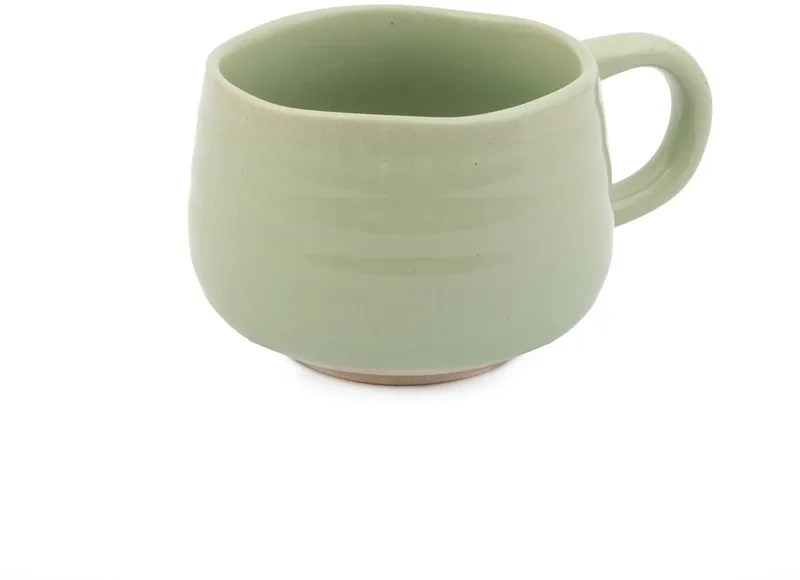 Cosy Cuppa Mok, Beker, Keramiek, 375 ml by Jamie Oliver in Green – product photo