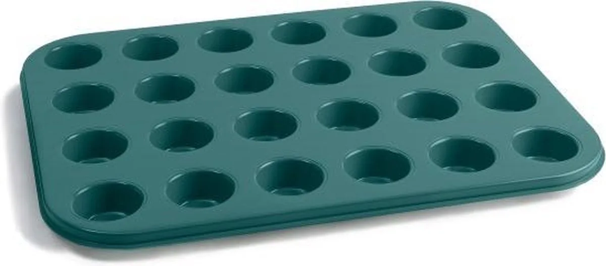 mini muffinvorm - 24stuks - 35x27x2cm van Jamie Oliver in Blauw – productfoto