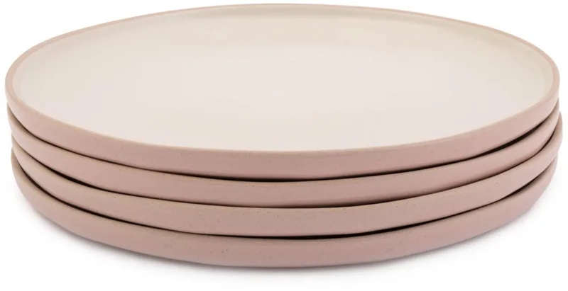 Perfect Plates Dinerborden, Set van 4 Stuks, Keramiek, 27 cm van Jamie Oliver in Roze – productfoto