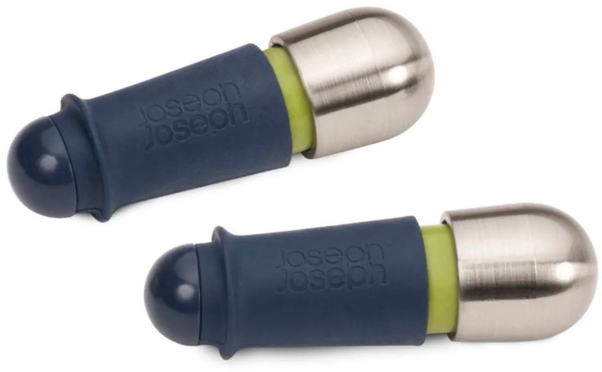 BarWise Twist-lock Wijnstoppers de Joseph Joseph en Bleu – photo produit