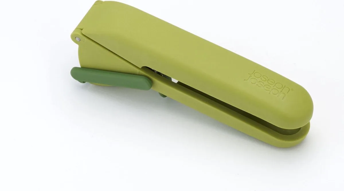 CleanForce Knoflookpers – met Reinigingstool – Vaatwasserbestendig van Joseph Joseph in Groen – productfoto