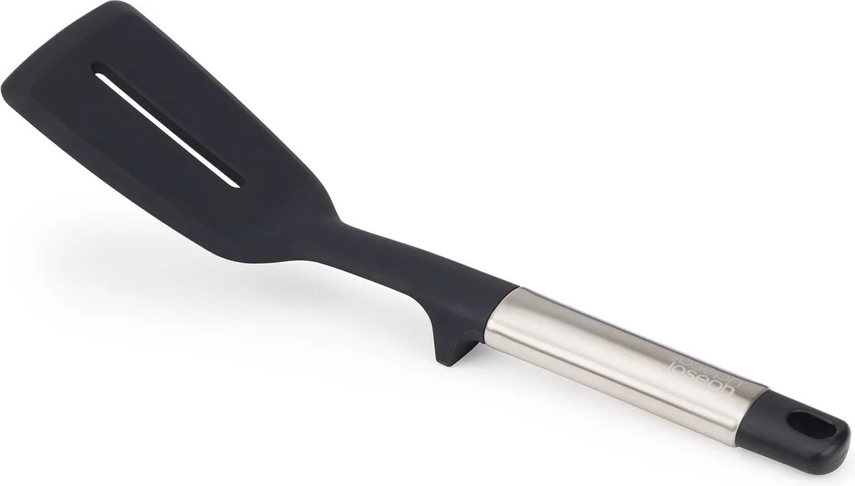 Elevate Spatel met Sleuf - Ijzer van Joseph Joseph in Zilver – productfoto